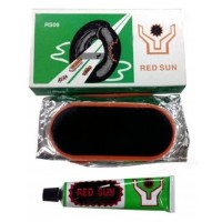 Велоаптечка RED SUN клей+9 больших заплаток
